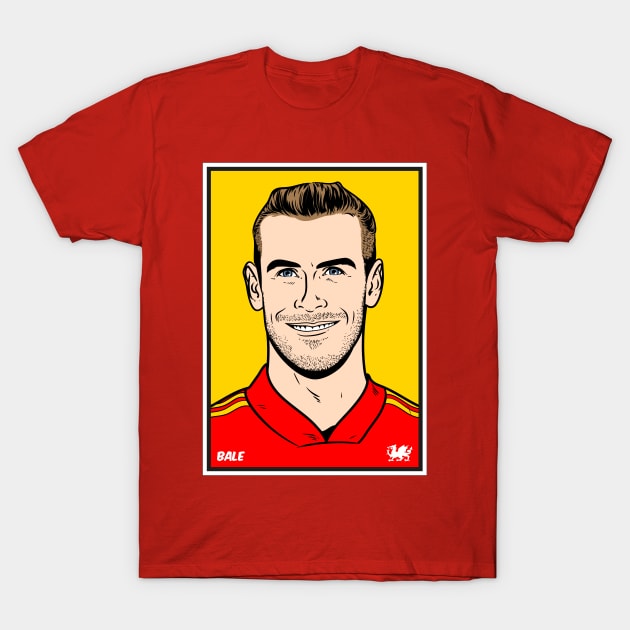 Gareth Bale, Wales football star T-Shirt by Wales Football Store